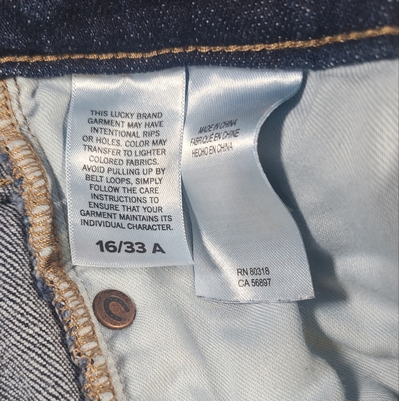 Womens Luck Brand Sweet Boot Jeans - Picture 4 of 4